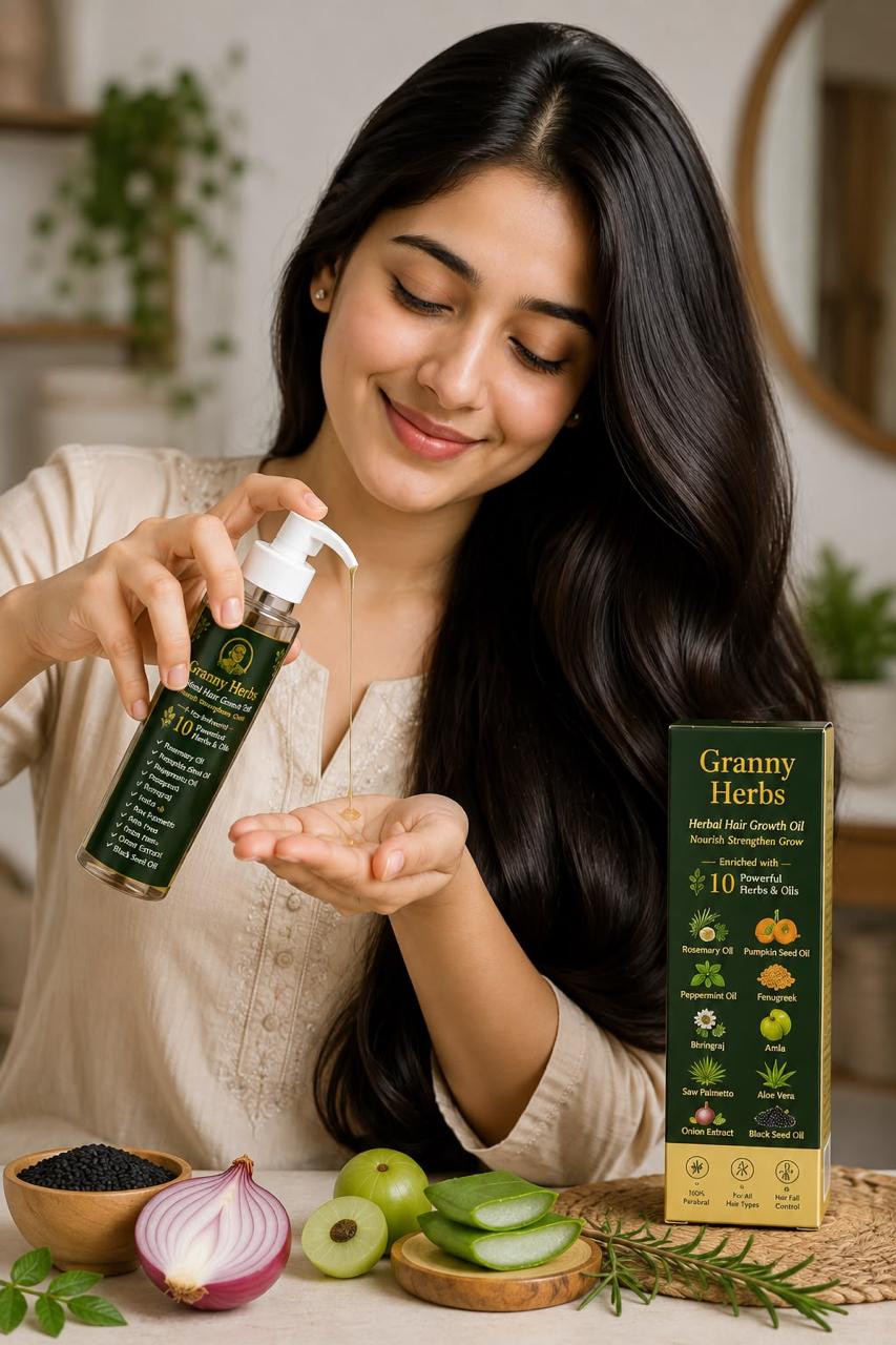 Granny Herbs Herbal Hair Growth Oil