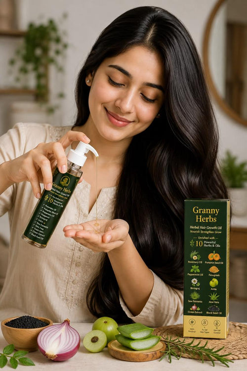 Granny Herbs Herbal Hair Growth Oil